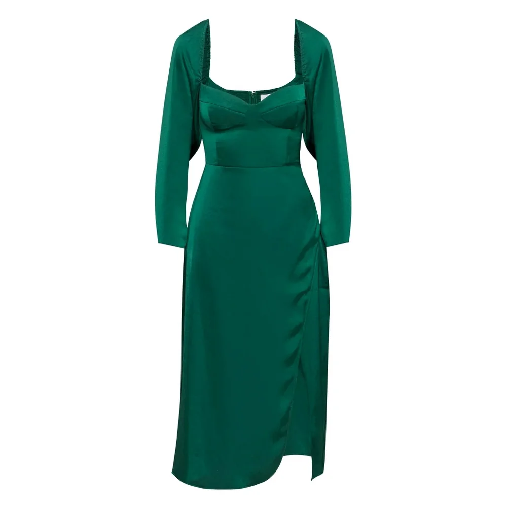 Aritzia Wilfred Masquerade Bustier Dress - Picture 2 of 9